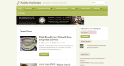 Desktop Screenshot of healthyvegrecipes.com